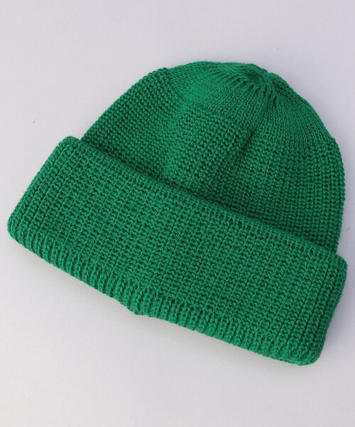 LEUCHTFEUER（ロイフトフォイヤー）の「LEUCHTFEUER/ロイフトフォイヤー JUIST / ウール ニット キャップ / ビーニー / 23FWLF1（ニットキャップ/ビーニー・メンズ・オリーブ/グレー/ブラック/ブルーグリーン/ホワイト・ﾌﾘ-）」の4枚目の写真