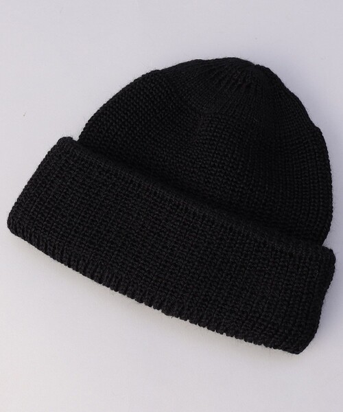 LEUCHTFEUER（ロイフトフォイヤー）の「LEUCHTFEUER/ロイフトフォイヤー JUIST / ウール ニット キャップ / ビーニー / 23FWLF1（ニットキャップ/ビーニー・メンズ・オリーブ/グレー/ブラック/ブルーグリーン/ホワイト・ﾌﾘ-）」の2枚目の写真