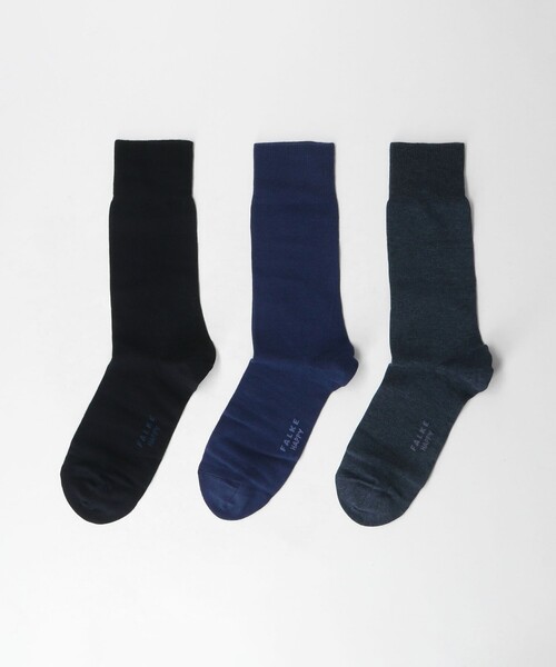 FALKE(ファルケ)の「<FALKE>ハッピー 3P ソックス(ソックス/靴下・メンズ・その他2/その他1・FREE)」の2枚目の写真