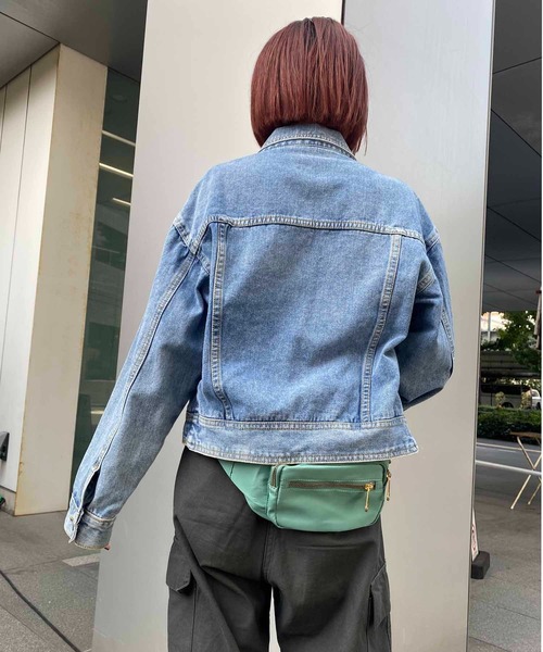 NANEA(ナネア)の「カラーボディバッグ(ボディバッグ/ウエストポーチ・レディース・ピンク/イエロー/ブルー/グリーン/ブラック・フリー)」の18枚目の写真