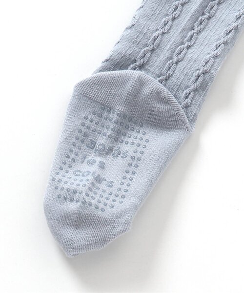 apres les cours（アプレレクール）の「ハート編みタイツ（タイツ/ストッキング・キッズ・ブルー/レッド/アイボリー・90/120/110/140/100）」の13枚目の写真