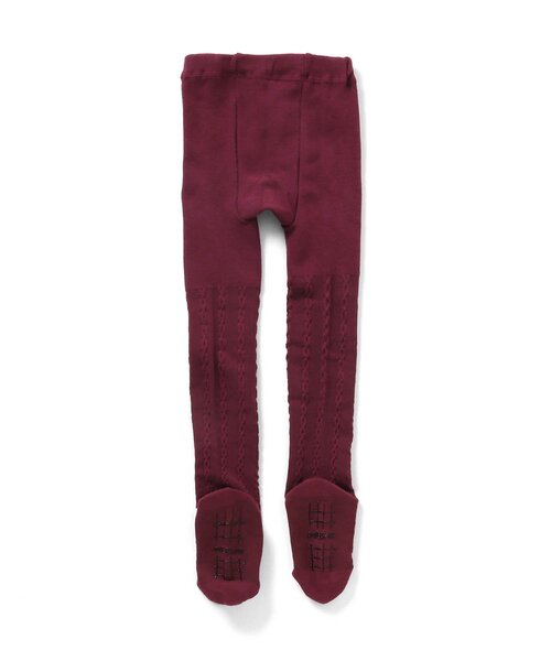 apres les cours（アプレレクール）の「ハート編みタイツ（タイツ/ストッキング・キッズ・ブルー/レッド/アイボリー・90/120/110/140/100）」の18枚目の写真