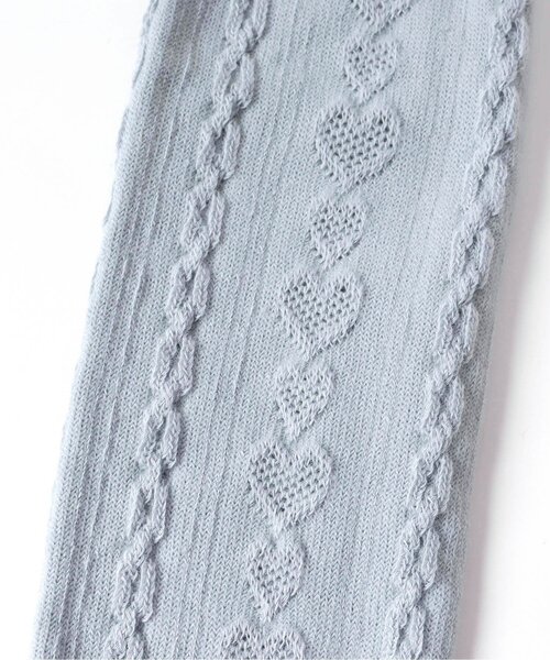 apres les cours（アプレレクール）の「ハート編みタイツ（タイツ/ストッキング・キッズ・ブルー/レッド/アイボリー・90/120/110/140/100）」の22枚目の写真