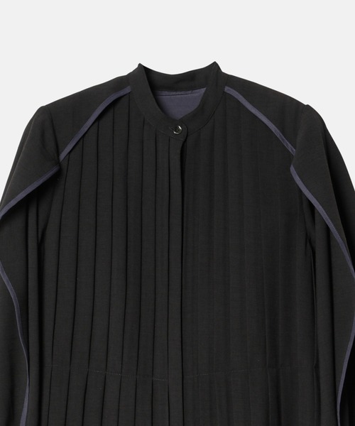 LE CIEL BLEU（ルシェルブルー）の「レイヤードスリーブプリーツドレス  