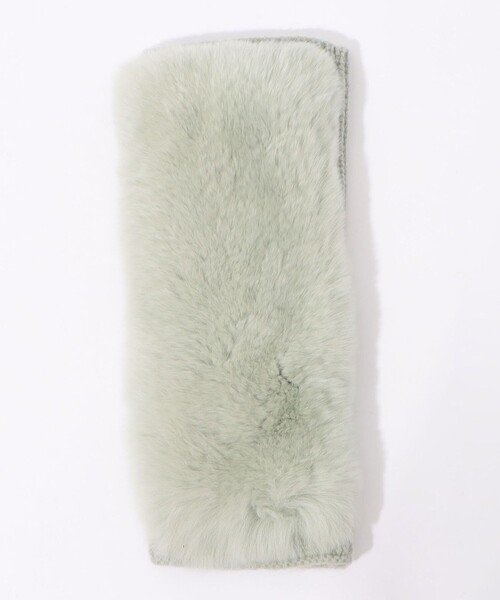 セール】YVES SALOMON レッキスファーコンビグローブ（手袋）｜YVES