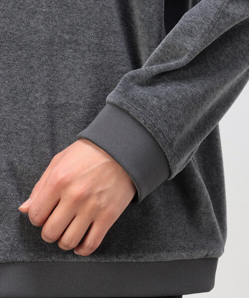 COMME CA ISM（コムサイズム）の「ベロアフリース プルオーバー（Tシャツ/カットソー・メンズ・ブラック/ベージュ/チャコール・L/M）」の18枚目の写真