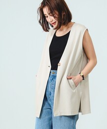 B:MING by BEAMS / スムースカット ジレ