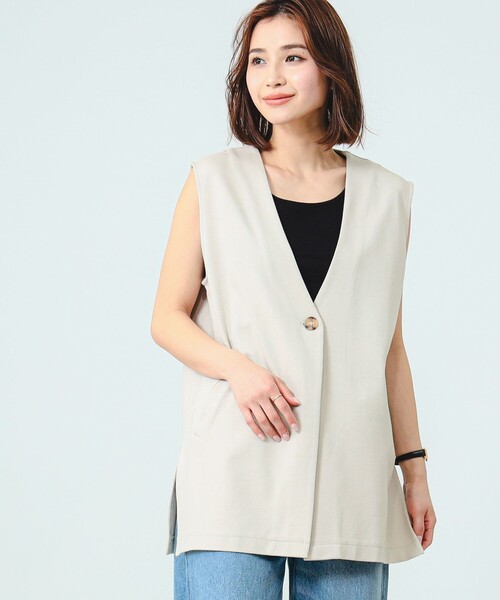 B:MING by BEAMS / スムースカット ジレ（ベスト）｜B:MING by