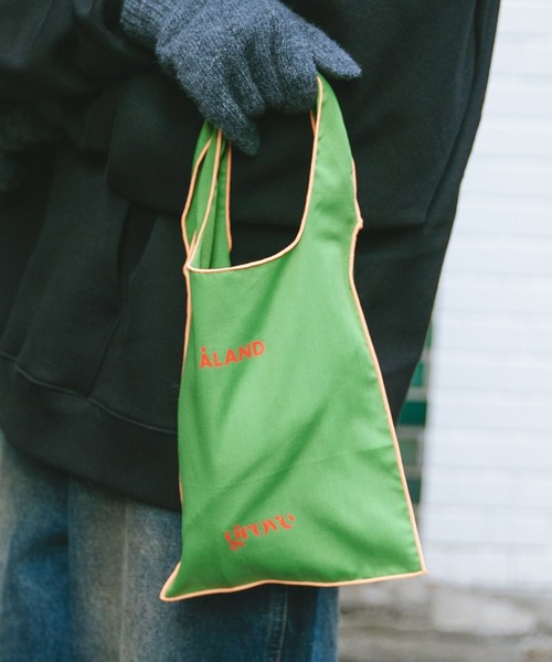 ALAND(エーランド)の「GROVE×ALAND/MINIトート 2102152(トートバッグ・レディース・ライトグレー/パープル/ピンク/イエロー/オレンジ/ブルー/グリーン・FREE)」の2枚目の写真