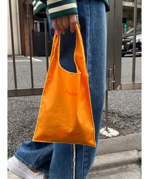 ALAND(エーランド)の「GROVE×ALAND/MINIトート 2102152(トートバッグ・レディース・ライトグレー/パープル/ピンク/イエロー/オレンジ/ブルー/グリーン・FREE)」の21枚目の写真