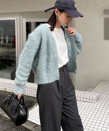 fredy emue | ふわキラZIPカーディガン(カーディガン/ボレロ)