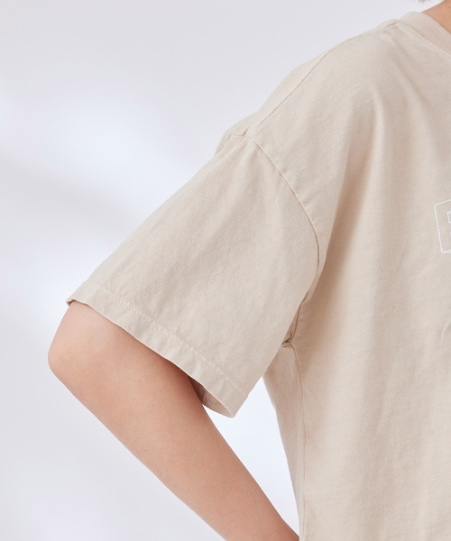 Spiritual Gangster（スピリチュアルギャングスター）の「【SPIRITUAL GANGSTER】リフレクトケイリークロップTシャツ（Tシャツ/カットソー・レディース・キナリ・S）」の12枚目の写真