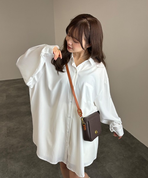 ISOOK(アイスー)の「【ISOOK / アイスー】フェイクレザーショルダーバッグ / サイズ展開あり レトロ ミニ ポーチ ZOZOTOWN限定(ショルダーバッグ・レディース・ブラウン・S/M)」の10枚目の写真