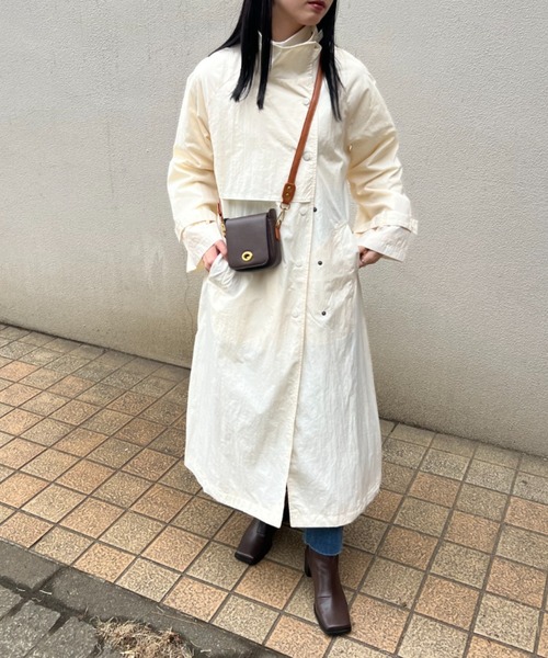 ISOOK(アイスー)の「【ISOOK / アイスー】フェイクレザーショルダーバッグ / サイズ展開あり レトロ ミニ ポーチ ZOZOTOWN限定(ショルダーバッグ・レディース・ブラウン・S/M)」の18枚目の写真