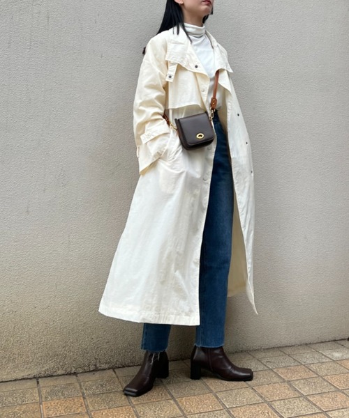 ISOOK(アイスー)の「【ISOOK / アイスー】フェイクレザーショルダーバッグ / サイズ展開あり レトロ ミニ ポーチ ZOZOTOWN限定(ショルダーバッグ・レディース・ブラウン・S/M)」の19枚目の写真