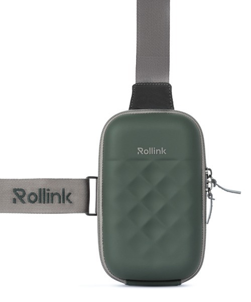 Rollink(ローリンク)の「Rollink / トラベル ミニバッグ GO(ボディバッグ/ウエストポーチ・レディース・チャコールグレー/ブラック/ブルー/モスグリーン・ONE SIZE)」の10枚目の写真
