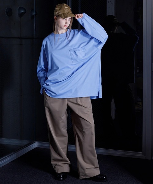 VOAAOV（ヴォアーブ）の「【VOAAOV】Relux Tech Chino PANTS