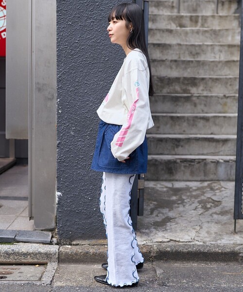 FREAK'S STORE（フリークスストア）の「ミリタリー ペプラムビスチェ/2wayビスチェ（キャミソール・レディース・ブルー/オリーブ・ﾌﾘ-）」の7枚目の写真