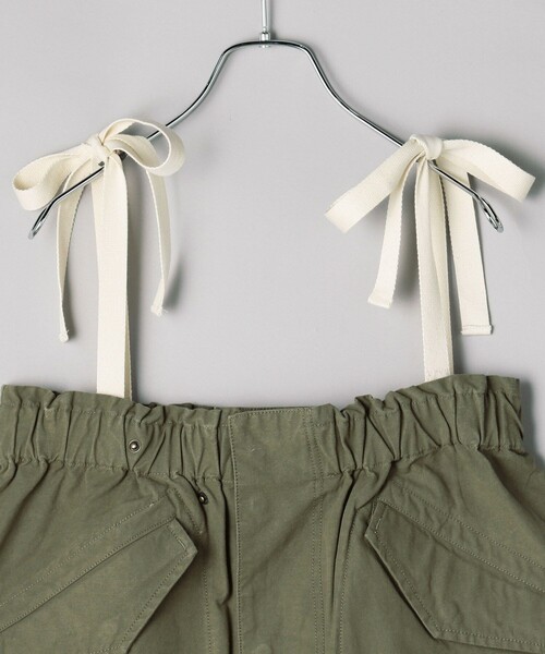 FREAK'S STORE（フリークスストア）の「ミリタリー ペプラムビスチェ/2wayビスチェ（キャミソール・レディース・ブルー/オリーブ・ﾌﾘ-）」の17枚目の写真