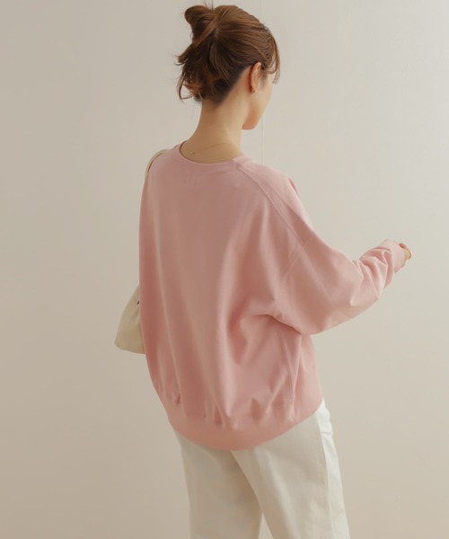 URBAN RESEARCH DOORS(アーバンリサーチドアーズ)の「スウェットクルーネックプルオーバー(スウェット・レディース・グレー系その他/ピンク/ブルー系その他・MEDIUM)」の14枚目の写真