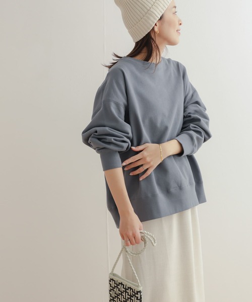 URBAN RESEARCH DOORS(アーバンリサーチドアーズ)の「スウェットクルーネックプルオーバー(スウェット・レディース・グレー系その他/ピンク/ブルー系その他・MEDIUM)」の7枚目の写真