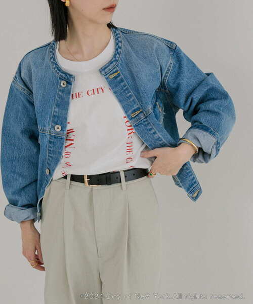 GOOD ROCK SPEED（グッドロックスピード）の「GOOD ROCK SPEED　NYC LOGO T-SHIRTS（Tシャツ/カットソー・レディース・ブラック系その他/ホワイト系その他/ブルー系その他・FREE）」の4枚目の写真