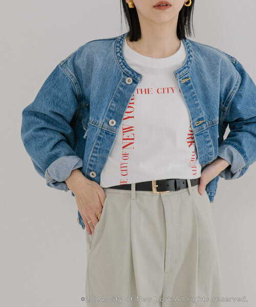 GOOD ROCK SPEED（グッドロックスピード）の「GOOD ROCK SPEED　NYC LOGO T-SHIRTS（Tシャツ/カットソー・レディース・ブラック系その他/ホワイト系その他/ブルー系その他・FREE）」の9枚目の写真