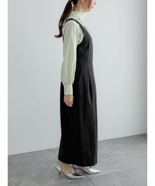 Te chichi（テチチ）の「ストライプ2WAYボウタイブラウス（シャツ/ブラウス・レディース・ピンク/グリーン/オフホワイト・F）」の8枚目の写真