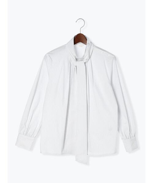 Te chichi（テチチ）の「ストライプ2WAYボウタイブラウス（シャツ/ブラウス・レディース・ピンク/グリーン/オフホワイト・F）」の20枚目の写真