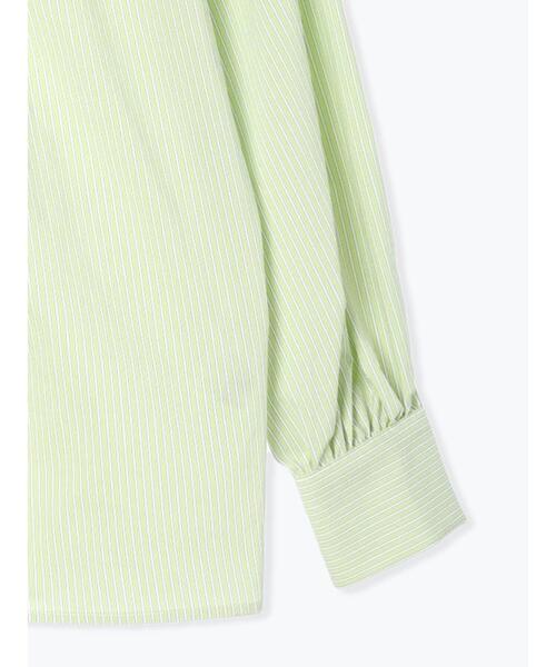 Te chichi（テチチ）の「ストライプ2WAYボウタイブラウス（シャツ/ブラウス・レディース・ピンク/グリーン/オフホワイト・F）」の16枚目の写真