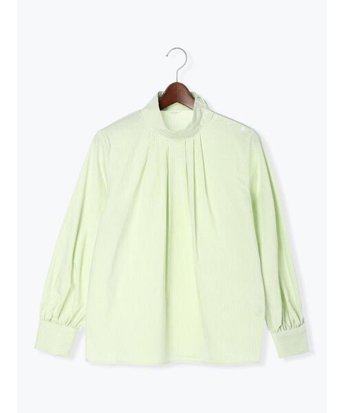 Te chichi（テチチ）の「ストライプ2WAYボウタイブラウス（シャツ/ブラウス・レディース・ピンク/グリーン/オフホワイト・F）」の12枚目の写真