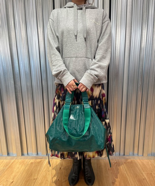 ISABEL MARANT（イザベルマラン）の「レザートートバッグ（トートバッグ・レディース・グリーン/ブラック・ONE SIZE）」の8枚目の写真