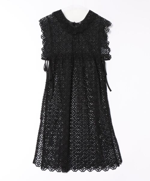 CALMIA（カルミア）の「レースワンピース/おとな（ワンピース・レディース・ブラック/ピンク/オフホワイト・160cm）」の3枚目の写真