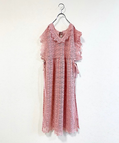 CALMIA（カルミア）の「レースワンピース/おとな（ワンピース・レディース・ブラック/ピンク/オフホワイト・160cm）」の20枚目の写真