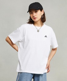adidas | エッセンシャルズプラス スモールロゴ 半袖Tシャツ / アディダス adidas(Tシャツ/カットソー)