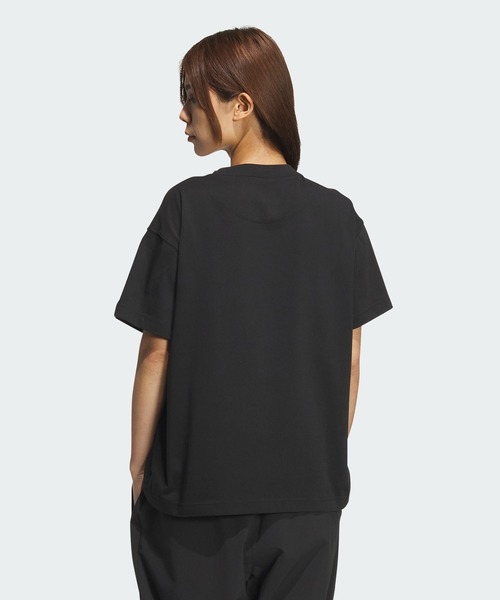 adidas（アディダス）の「エッセンシャルズプラス スモールロゴ 半袖Tシャツ / アディダス adidas（Tシャツ/カットソー・レディース・オフホワイト/ブラック/ホワイト・XX-LARGE/LARGE/MEDIUM/SMALL/X-LARGE/X-SMALL）」の15枚目の写真