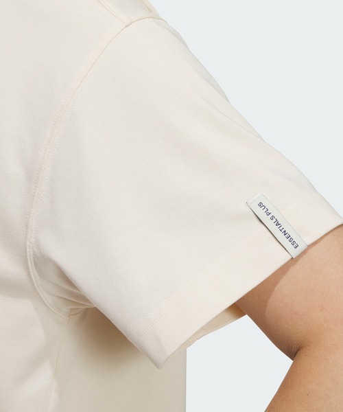 adidas（アディダス）の「エッセンシャルズプラス スモールロゴ 半袖Tシャツ / アディダス adidas（Tシャツ/カットソー・レディース・オフホワイト/ブラック/ホワイト・XX-LARGE/LARGE/MEDIUM/SMALL/X-LARGE/X-SMALL）」の11枚目の写真