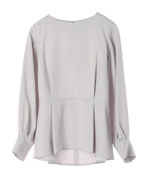 ef-de（エフデ）の「ef-de　ペプラムブラウス（シャツ/ブラウス・レディース・グレイッシュベージュ/ダークネイビー・M/L）」の22枚目の写真