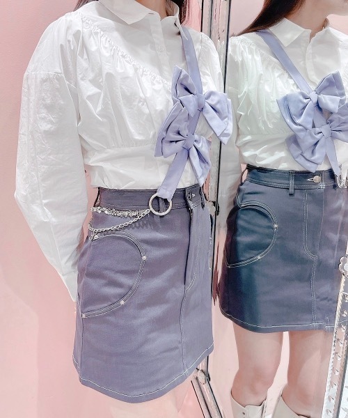 リルリリー リボンスマホショルダーストラップ ☆lilLillyリルリリー スマホショルダー ショルダーストラップ リボン