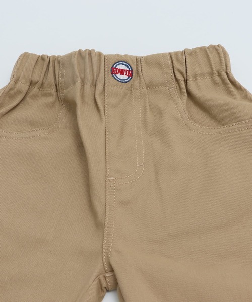 EDWIN(エドウィン)の「EDWIN / エドウィン 7分丈クロップドパンツ(その他パンツ・キッズ・ベージュ/カーキ/ブラック・130cm/120cm/110cm/100cm/90cm)」の6枚目の写真