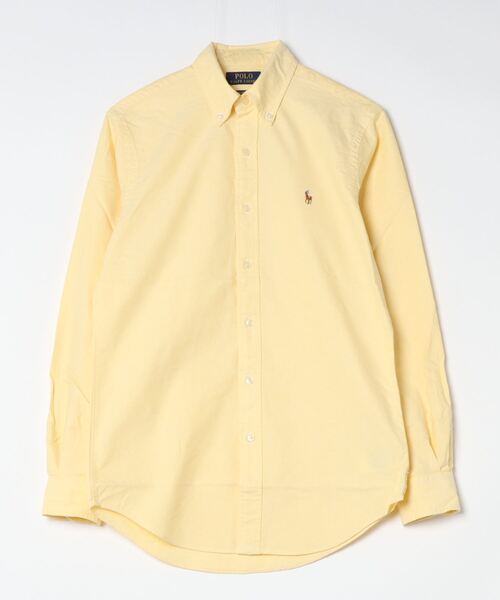 POLO RALPH LAUREN(ポロ ラルフ ローレン)の「アイコニック オックスフォード シャツ(シャツ/ブラウス・メンズ・イエロー・L/XXL/XS/XL/S/M)」の7枚目の写真