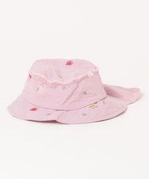 HAKKA BABY | [ベビー]いちご刺繍／スカイトリップ刺繍日よけ付きハット(ハット)