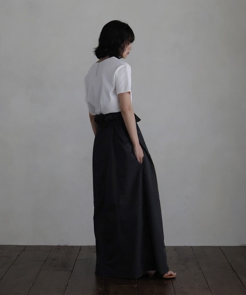 hellam(へラム)の「2WAYベアトップジャンスカ(サロペット/オーバーオール・レディース・グレイッシュベージュ/ブラック/グレー/ホワイト/カーキ・FREE)」の10枚目の写真