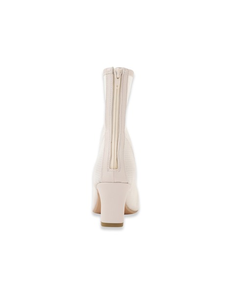 VICKY(ビッキー)の「【S~LLサイズ】メッシュブーツ(ブーツ・レディース・ブラック/オフホワイト・23.0cm/24.5cm/23.5cm/24.0cm)」の6枚目の写真