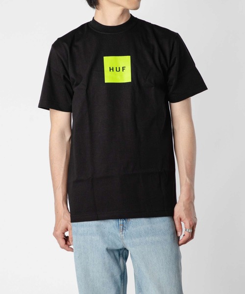 HUF ハフ 半袖 スウェットシャツ ブラック XXL HUF ハフ 半袖 スウェットシャツ ブラック XXL