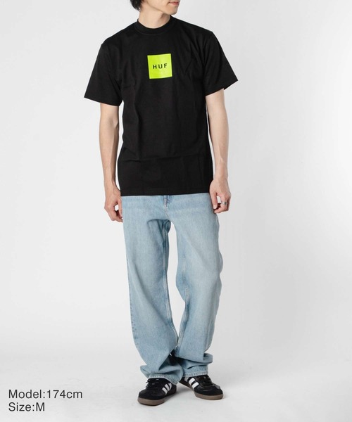 HUF(ハフ)の「HUF SET BOX S/S TEE ハフ セット ボックスロゴ Tシャツ(Tシャツ/カットソー・メンズ・ブラック/ホワイト/ブラウン・LARGE/MEDIUM/X-LARGE/SMALL)」の15枚目の写真