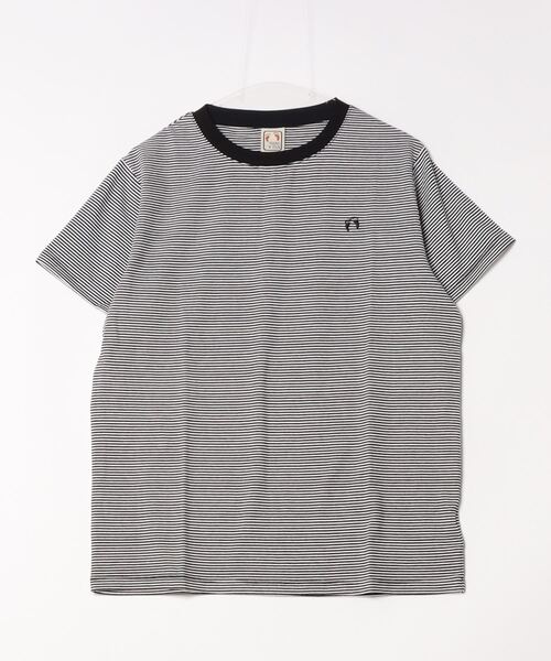 HANGTEN（ハンテン）の「【HANG TEN/ハンテン】ベーシックTEE（Tシャツ/カットソー・レディース・オフホワイト/その他32・FREE）」の4枚目の写真