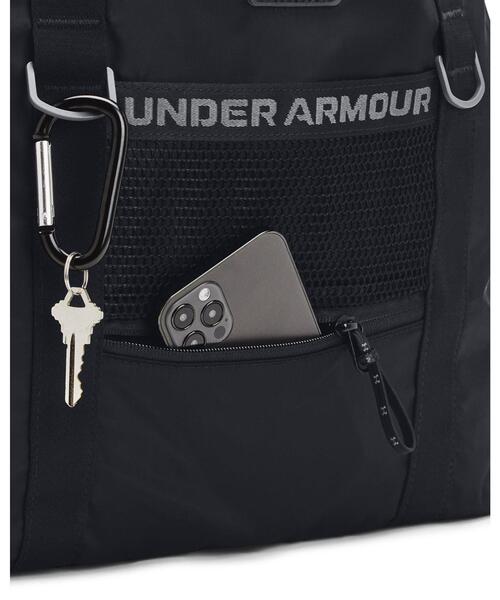 UNDER ARMOUR(アンダーアーマー)の「UAスタジオ トートバッグ(トレーニング/レディース)(ショルダーバッグ・レディース・ブラック・ONESIZE)」の2枚目の写真