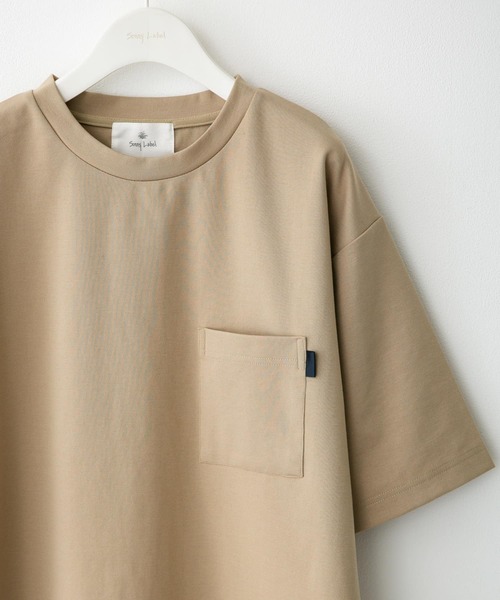 URBAN RESEARCH Sonny Label（アーバンリサーチサニーレーベル）の「ポンチポケット付ショートスリーブTシャツ（Tシャツ/カットソー・メンズ・ブラック/グレー系その他/ブラウン系その他/グリーン系その他/ホワイト/ライトカーキ/ブルー/チャコールグレー・MEDIUM/LARGE/X-LARGE）」の6枚目の写真