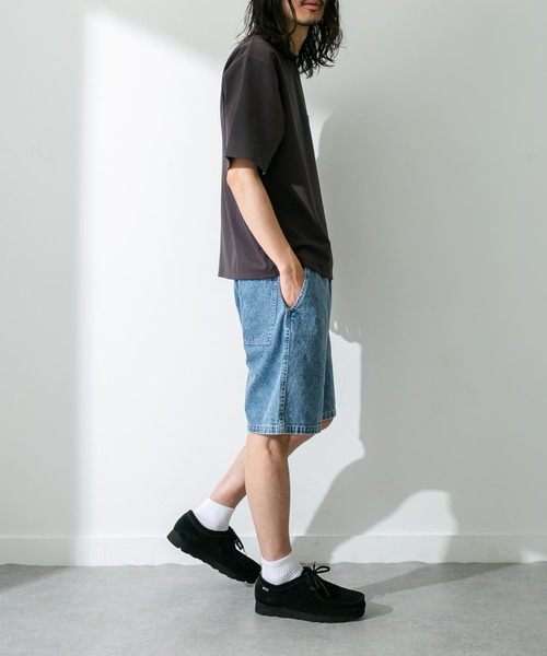 URBAN RESEARCH Sonny Label（アーバンリサーチサニーレーベル）の「ポンチポケット付ショートスリーブTシャツ（Tシャツ/カットソー・メンズ・ブラック/グレー系その他/ブラウン系その他/グリーン系その他/ホワイト/ライトカーキ/ブルー/チャコールグレー・MEDIUM/LARGE/X-LARGE）」の22枚目の写真